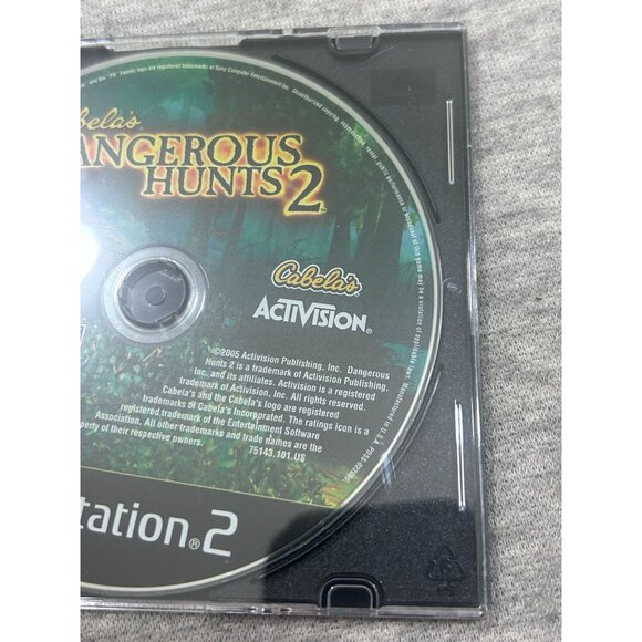 Cabela's Dangerous Hunts 3 Playstation 2 Video Game 2005 - Picture 3 of 6